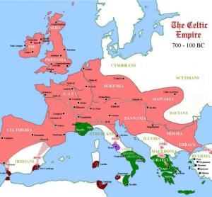 The supposed "Celtic Empire"