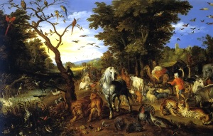 The Entry of the Animals into Noah's Ark by Jan Breughel the Elder