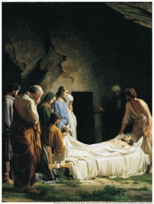 The Burial of Jesus by Carl Heinrich Bloch