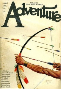 Cover of Adventure, 30 April 1922