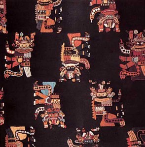 An example of Paracas Necropolis Culture embroidery