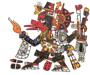 Quetzalcoatl in human form